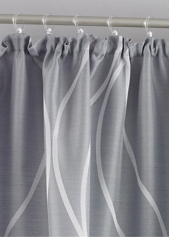 Gardinlängd i jacquard (1-pack), bonprix