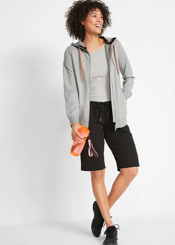Sweatshorts av ren bomull, bonprix