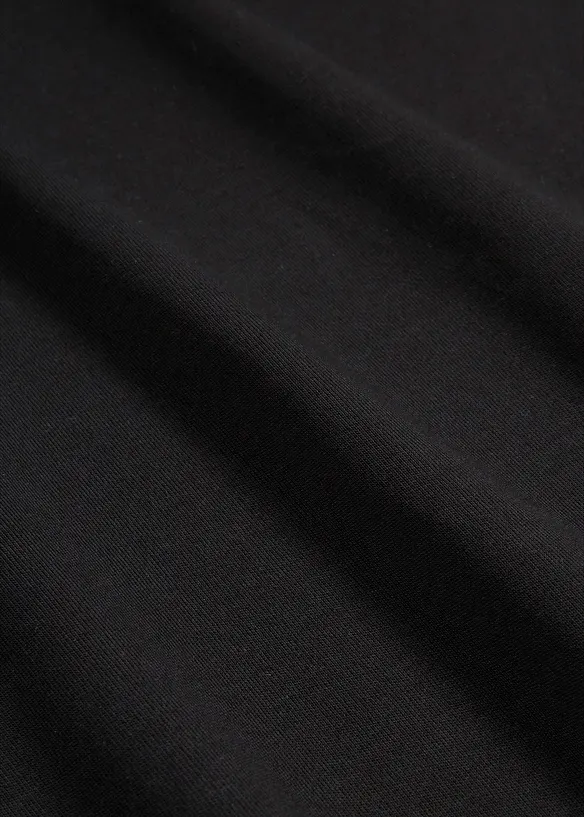 Oversizetopp i tung interlockjersey av ekologisk bomull, bonprix