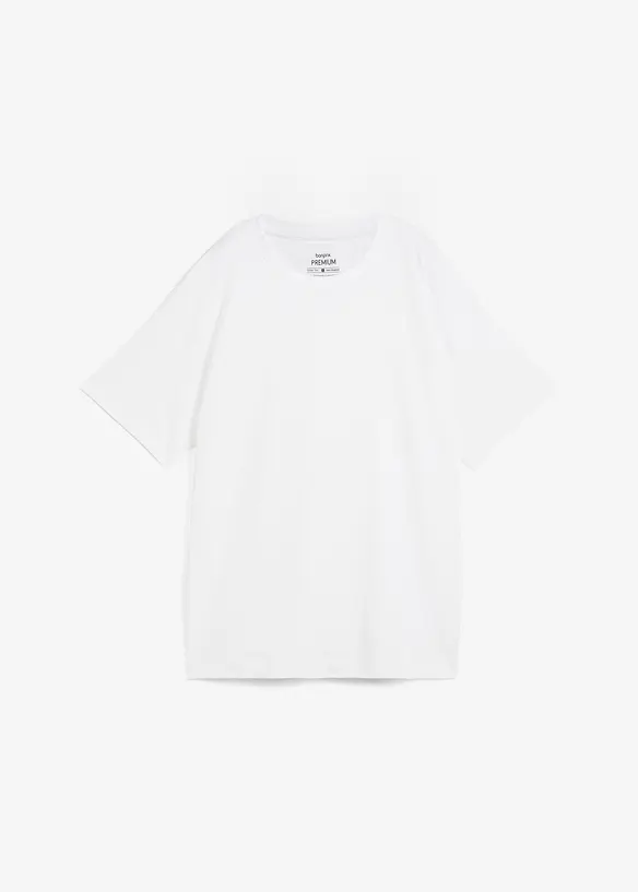 Oversizetopp i tung interlockjersey av ekologisk bomull, bonprix