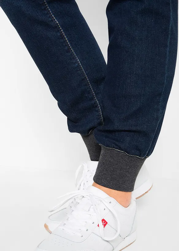 Boyfriend Jeans Mid Waist, med bekväm midja, bonprix