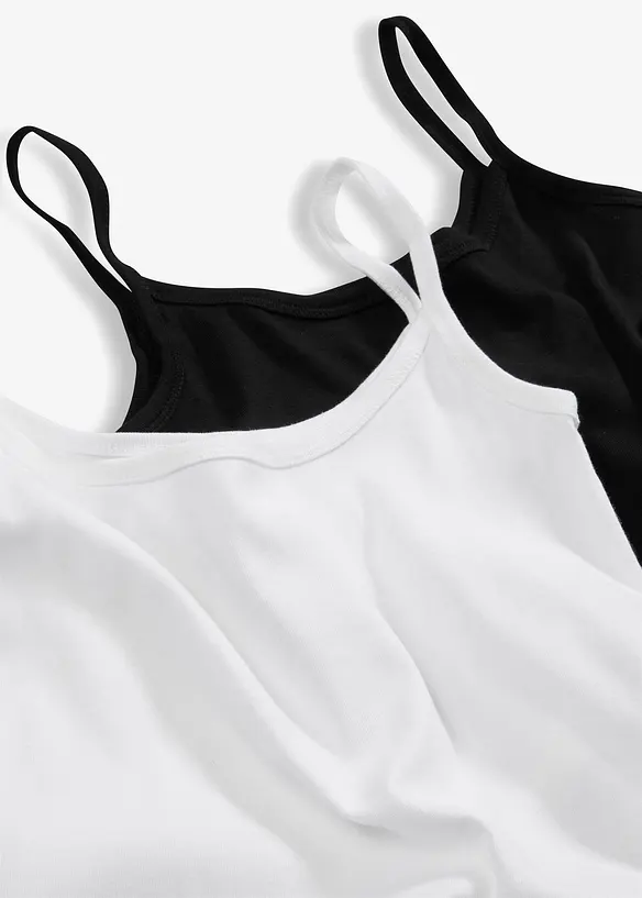 Linne av ren bomull (2-pack), bonprix