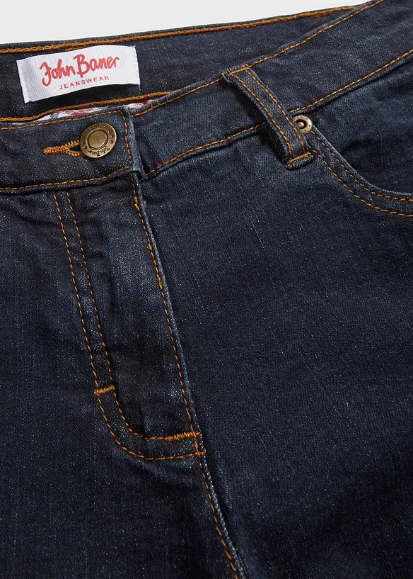 Straight Stretch Jeans Mid Waist, bonprix