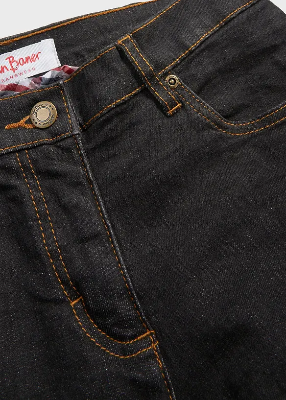 Straight Stretch Jeans Mid Waist, bonprix