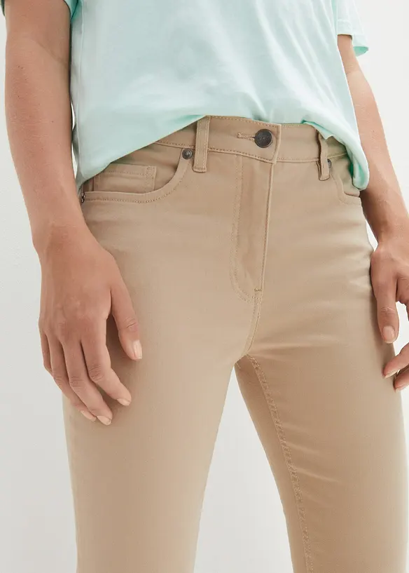 7/8-byxa, med hög midja, bonprix