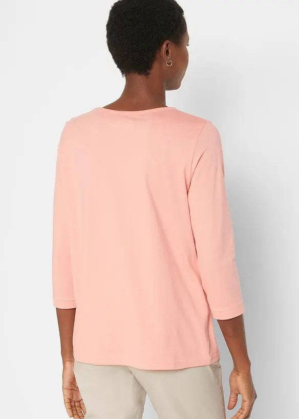 Topp med 3/4-ärm (5-pack), bonprix