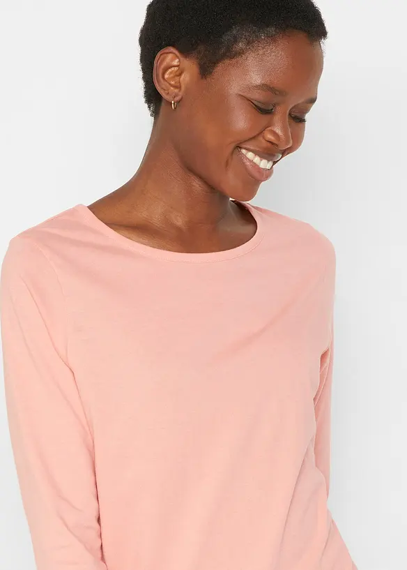 Topp med 3/4-ärm (5-pack), bonprix