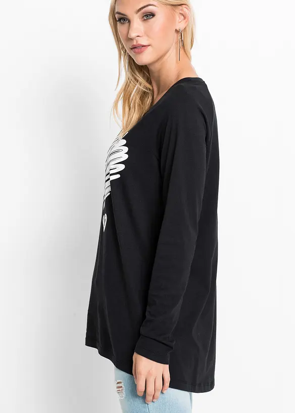 Långärmad topp, bonprix