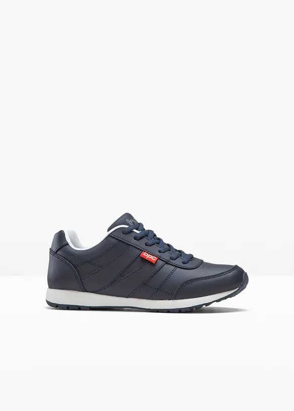 Sneakers i skinn, bonprix