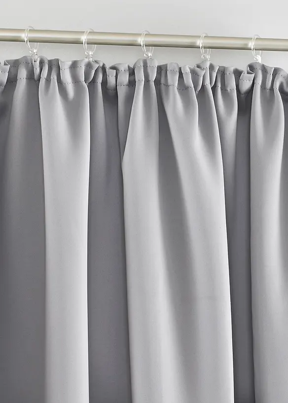 Mörkläggande gardinlängd, i flera storlekar (1-pack), bonprix