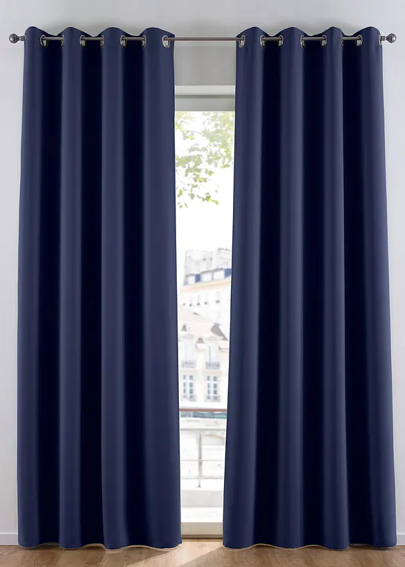 Mörkläggande gardinlängd, i flera storlekar (1-pack), bonprix