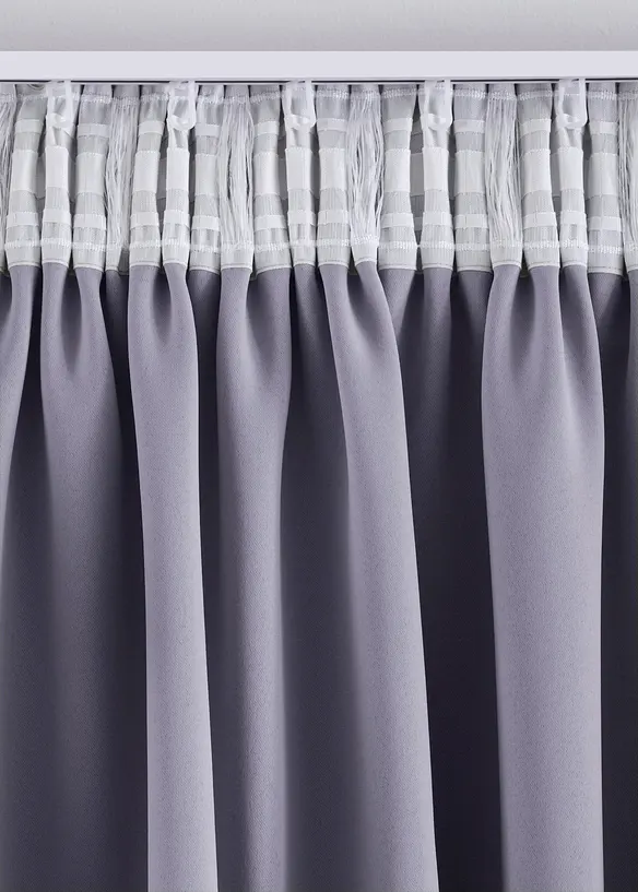 Mörkläggande gardinlängd, i flera storlekar (1-pack), bonprix