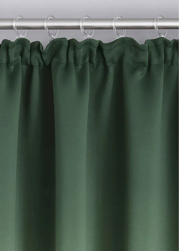 Mörkläggande gardinlängd, i flera storlekar (1-pack), bonprix