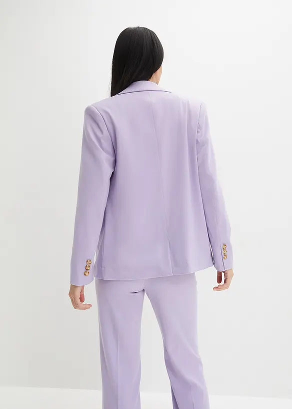 Avslappnad kavaj med återvunnen polyester, bonprix