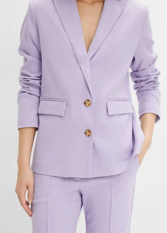 Avslappnad kavaj med återvunnen polyester, bonprix