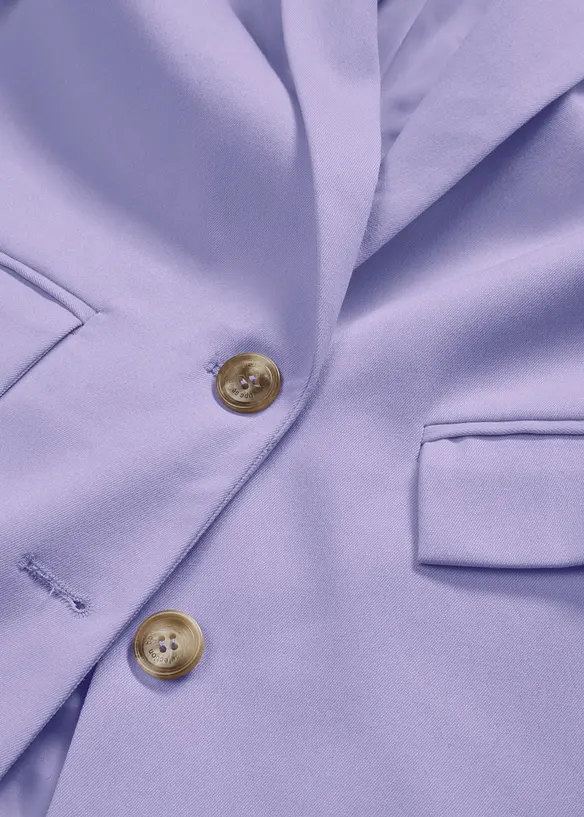 Avslappnad kavaj med återvunnen polyester, bonprix
