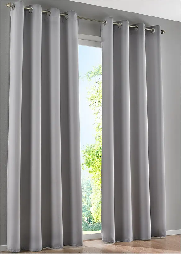 Mörkläggande gardinlängd, i flera storlekar (1-pack), bonprix