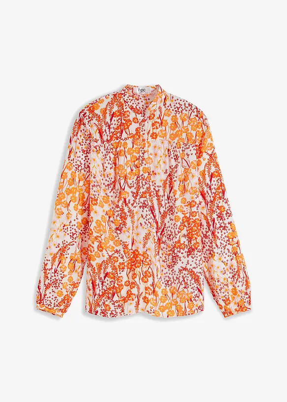 Blus av mjuk viskos, bonprix