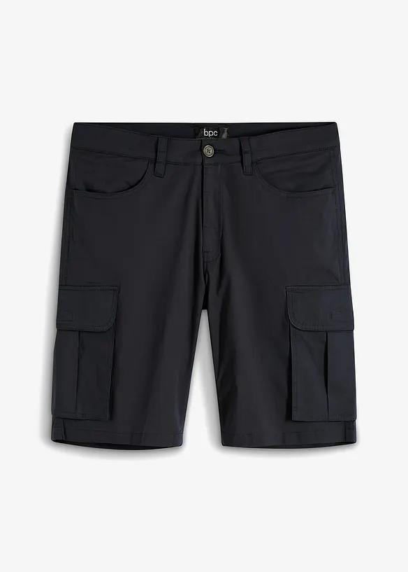 Stretchiga bermudashorts i cargostil, normal passform, bonprix