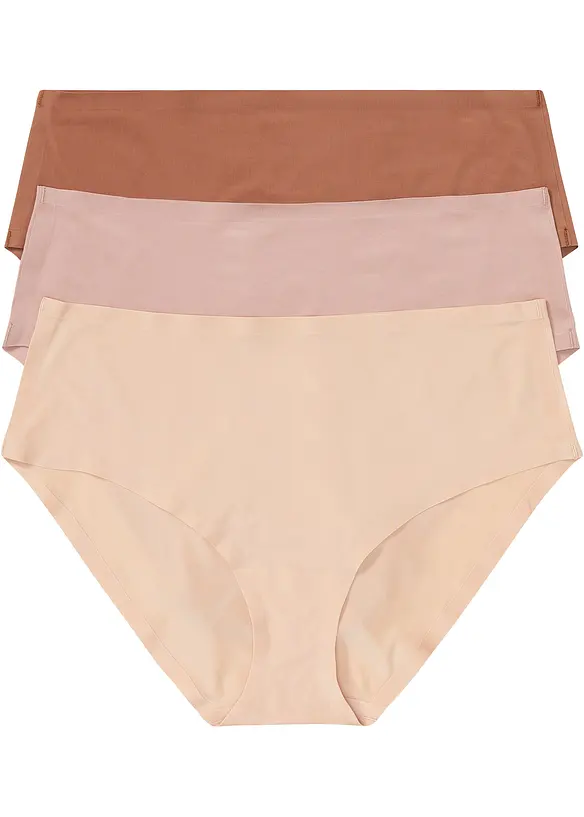 Sömlös hipstertrosa från Feel Comfort (3-pack), bonprix