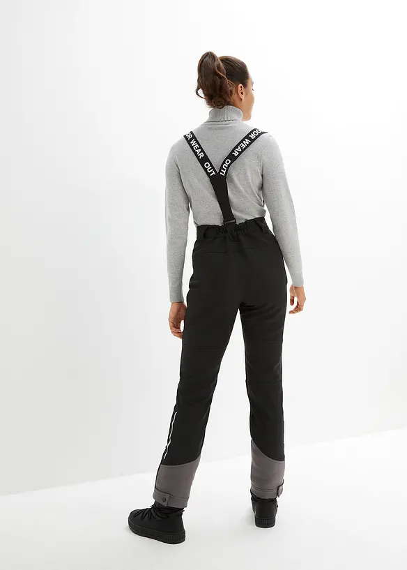 Vattenavvisande funktionsbyxa i softshell med stretchandel, bonprix