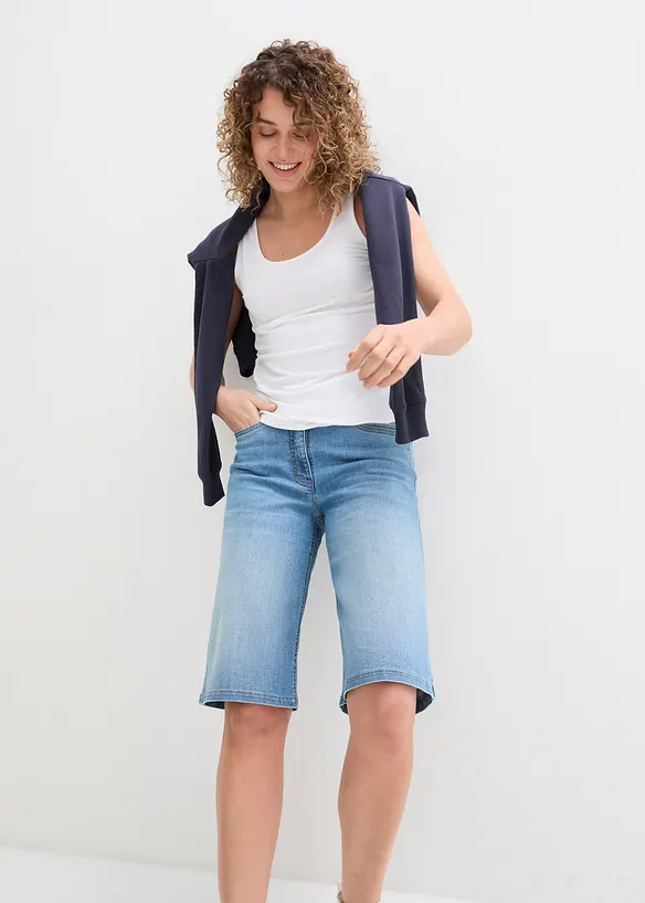 Straight Jeans, High Waist, Stretch, bonprix