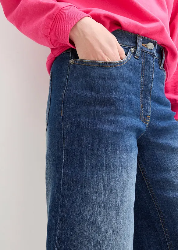 Straight Jeans, High Waist, Stretch, bonprix