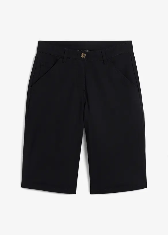 Knälånga bermudas med utility-detaljer, bonprix