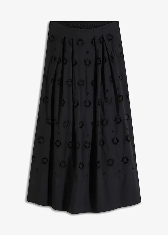 Maxikjol i ekologisk bomull, bonprix