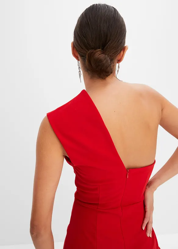 Jumpsuit i kräpp med struktur, bonprix