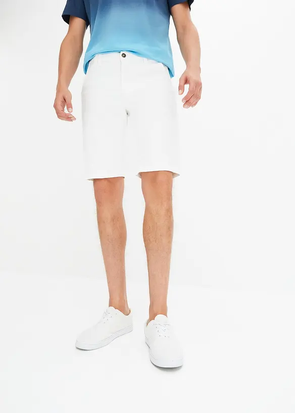 Bermudas i chinosmodell, slim fit, bonprix