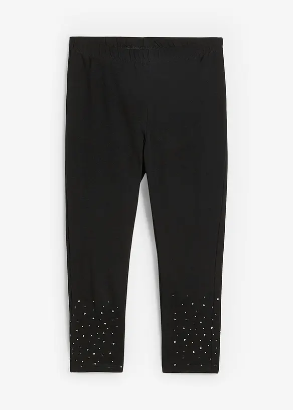 Caprileggings av bomullsmix, bonprix