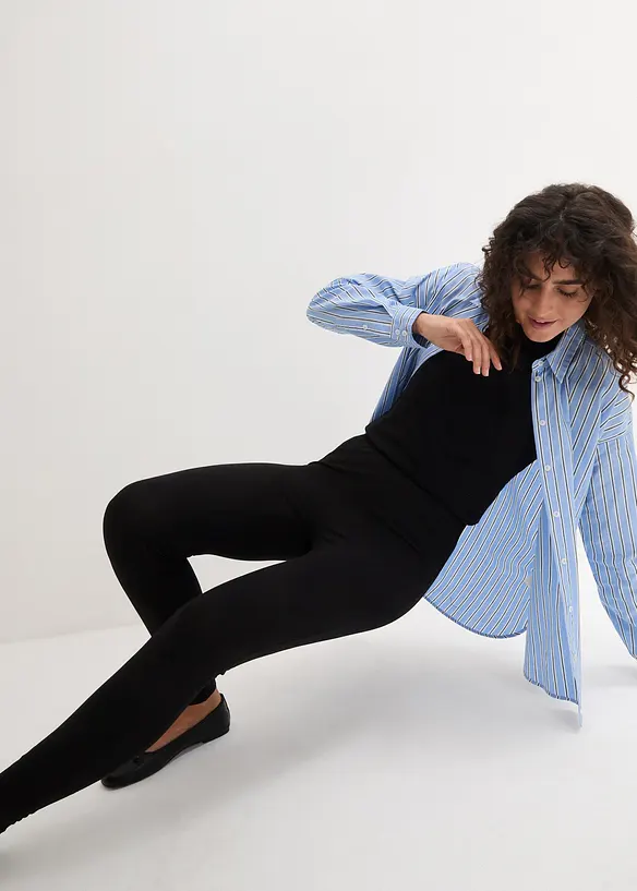 Leggings med ekologisk bomull (2-pack), bonprix