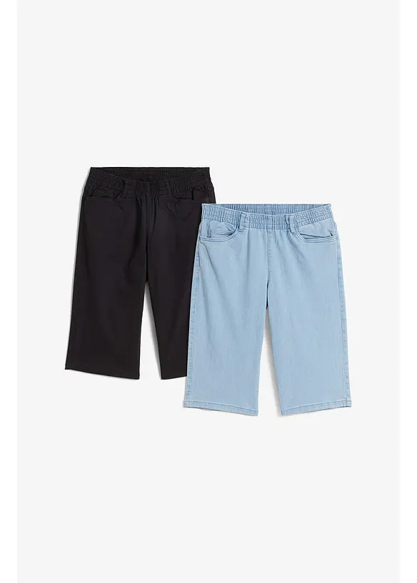 Stretchbermudas (2-pack), bonprix