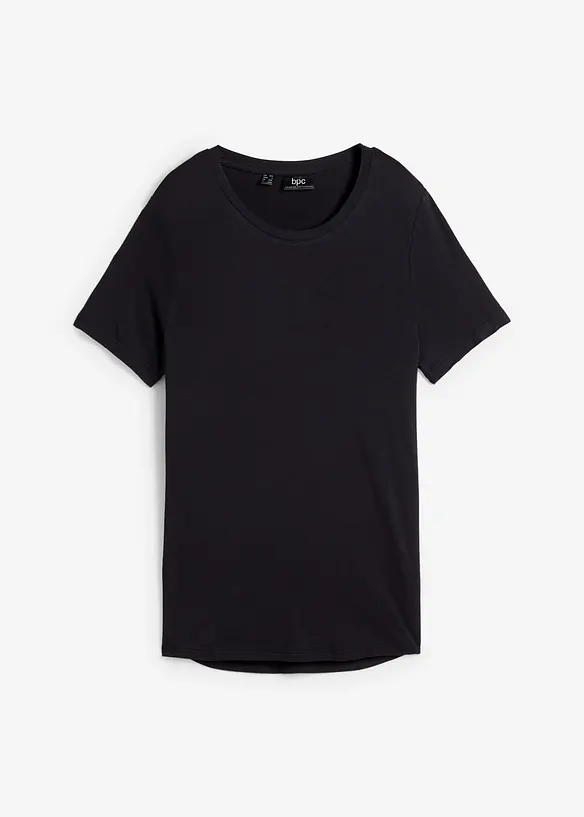 Lång topp i mjuk viskos, bonprix