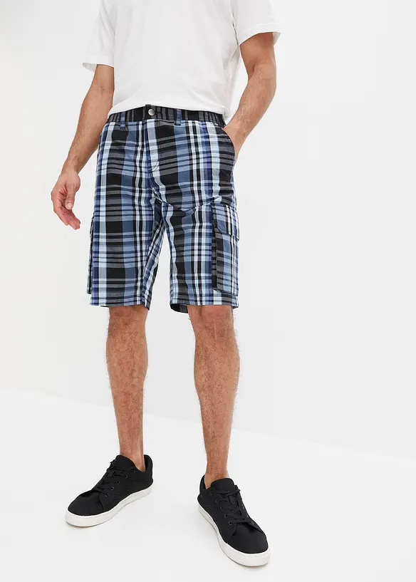 Cargoshorts med bekvämt snitt, normal passform, bonprix