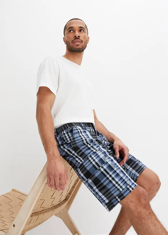 Cargoshorts med bekvämt snitt, normal passform, bonprix