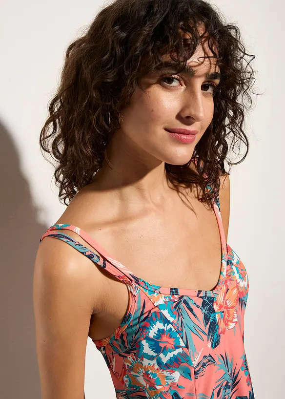 Tankini (2 delar) med V-ringning, bonprix