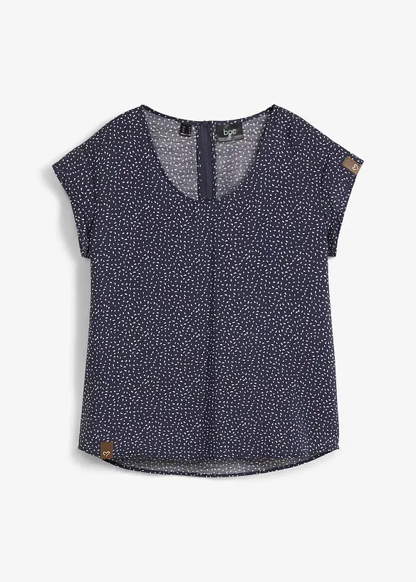 Blustopp i mjuk viskosmix, bonprix