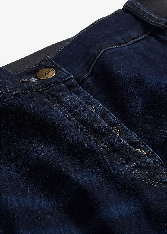 Boyfriend Jeans Mid Waist, med bekväm midja, bonprix
