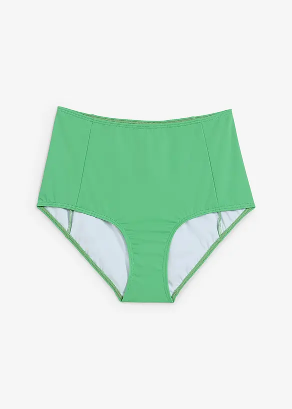 Bikinibyxa med hög midja och normalskurna benöppningar, bonprix