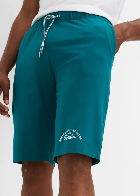 Jerseyshorts av ren ekologisk bomull, bonprix