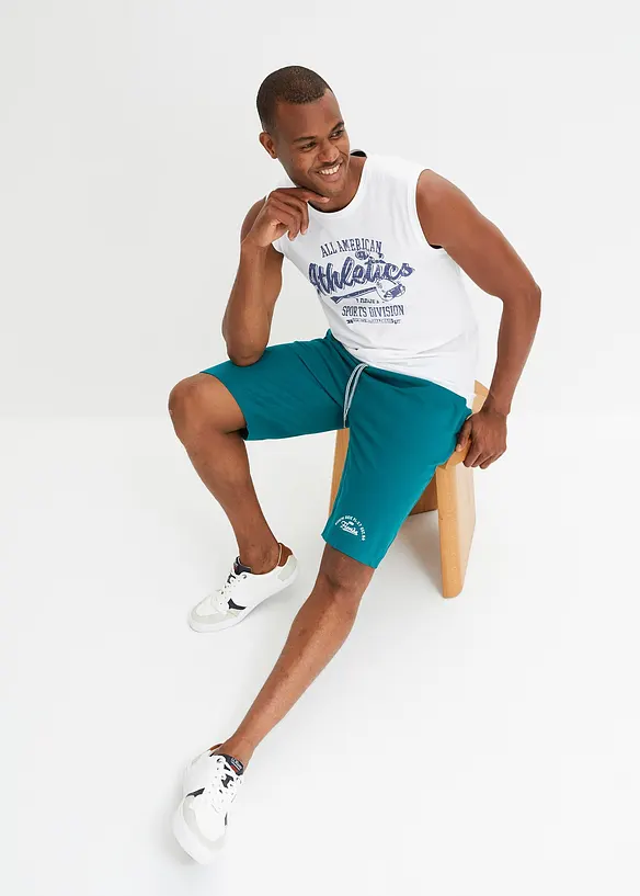 Jerseyshorts av ren ekologisk bomull, bonprix