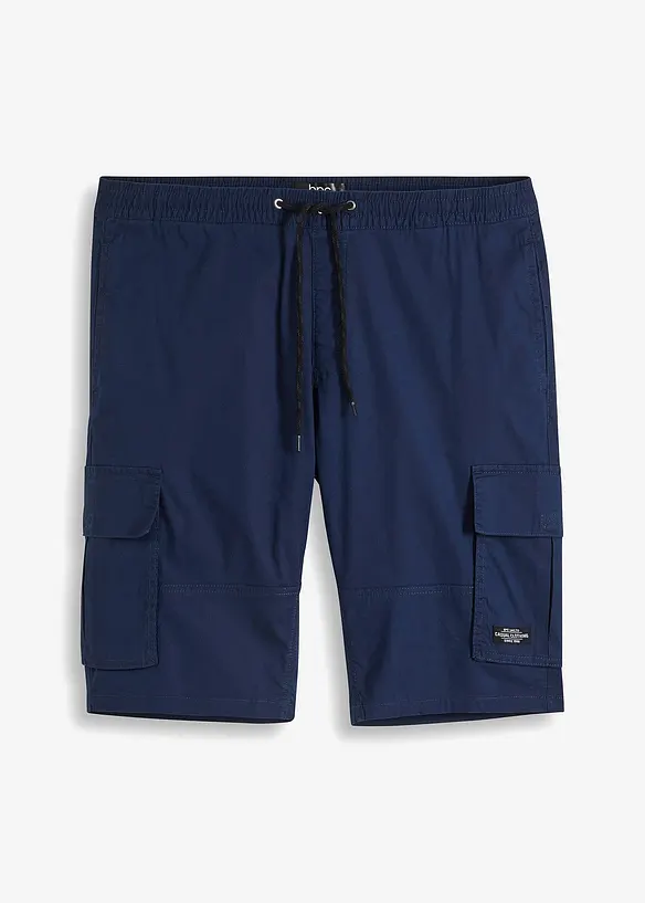 Dra på-shorts i cargomodell, Regular Fit, bonprix