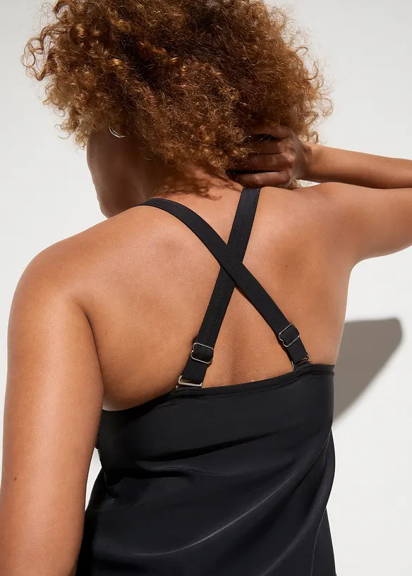 Tankini med avtagbara axelband (2 delar), bonprix