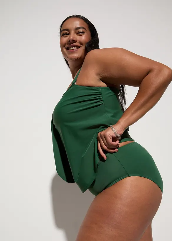 Tankini med avtagbara axelband (2 delar), bonprix