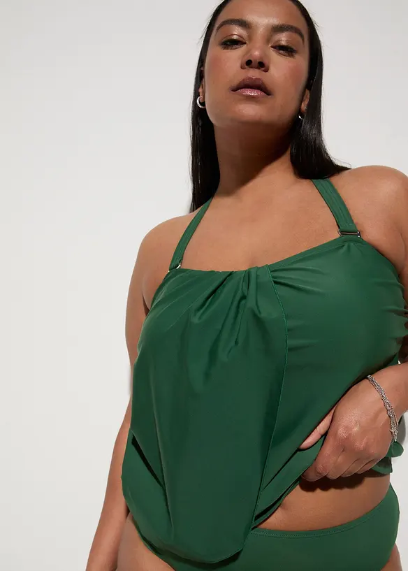 Tankini med avtagbara axelband (2 delar), bonprix