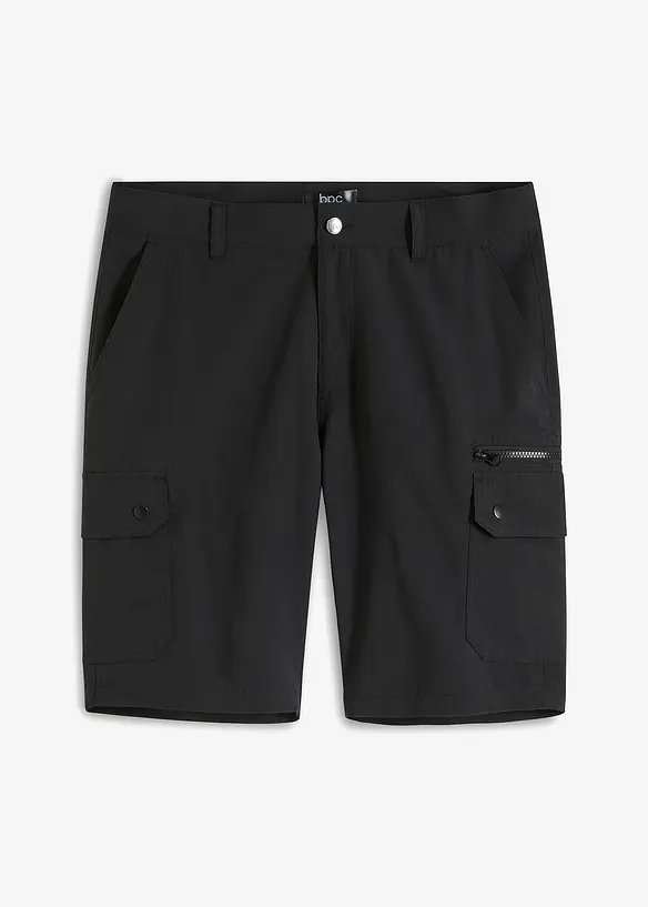 Cargoshorts i mikrofiber, Regular fit, bonprix