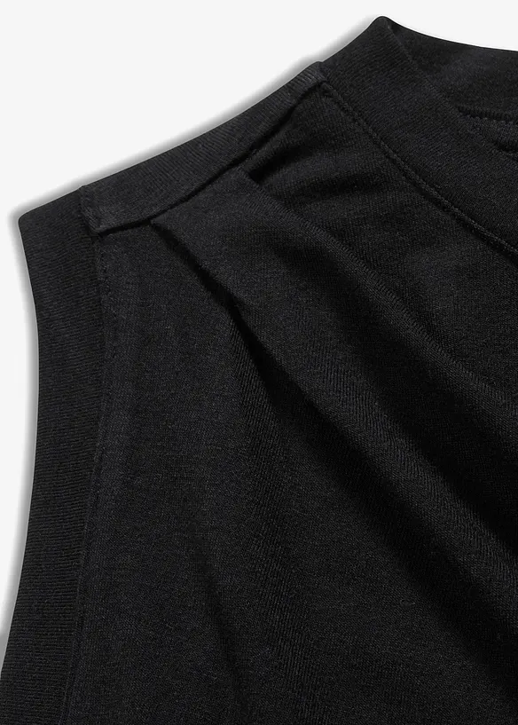 Topp med drapering, bonprix