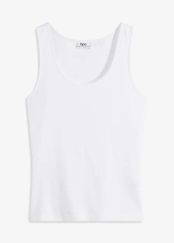 Ribbstickat linne, bonprix
